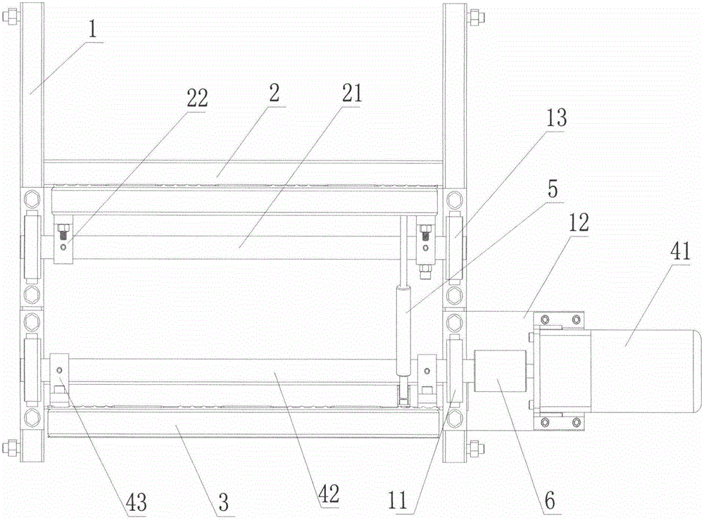 Novel footboard structure