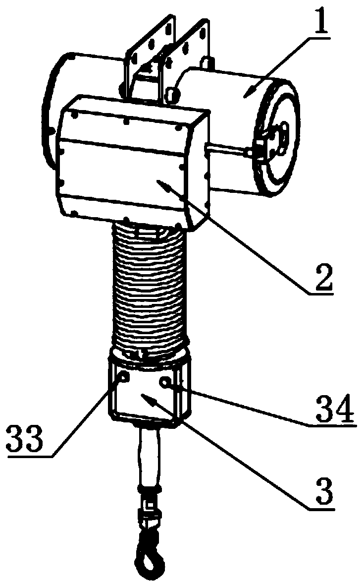 Pneumatic control self-induction pneumatic balance crane