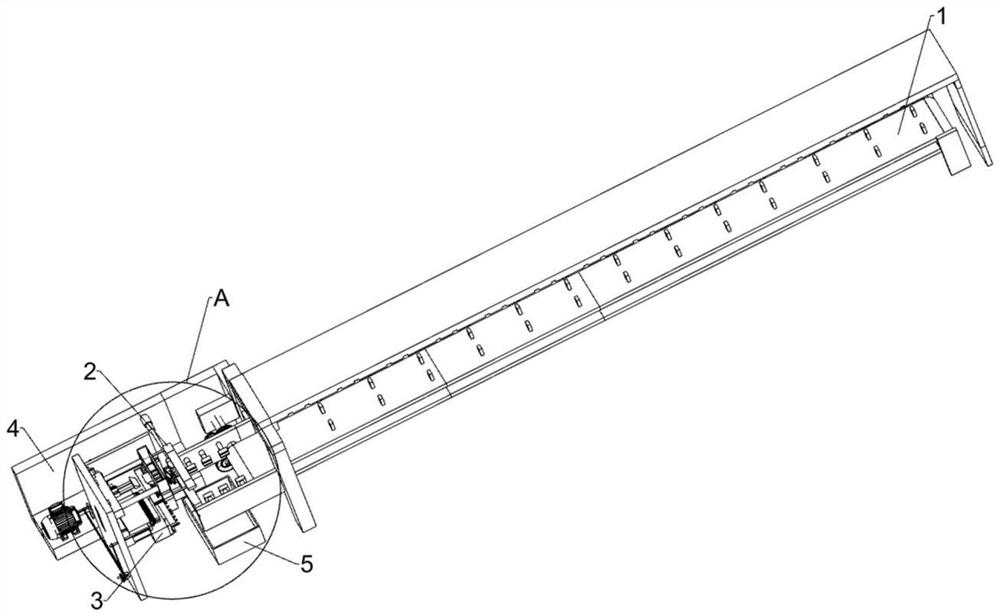 Production and processing device for desk calendar