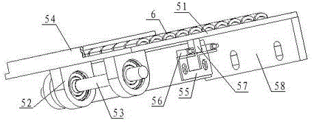 Magnetic shoe sorting device and sorting method thereof