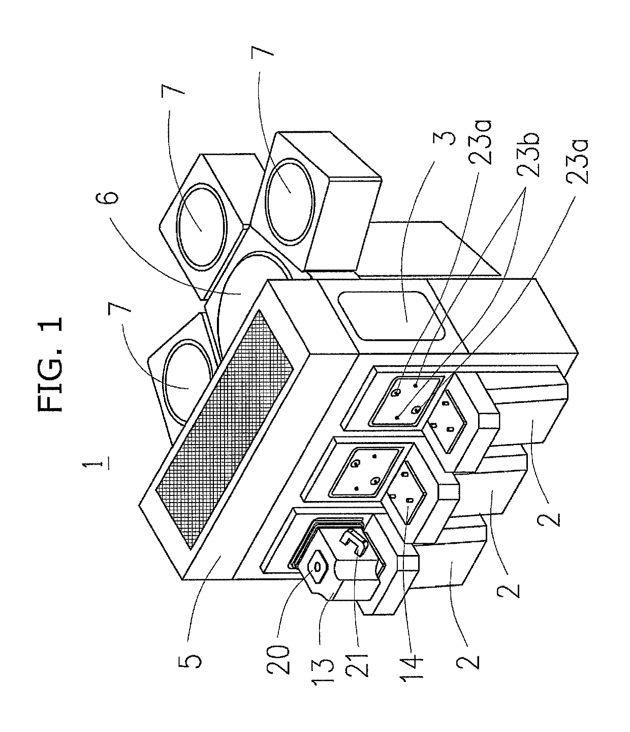 Load port and load port atmosphere replacing method