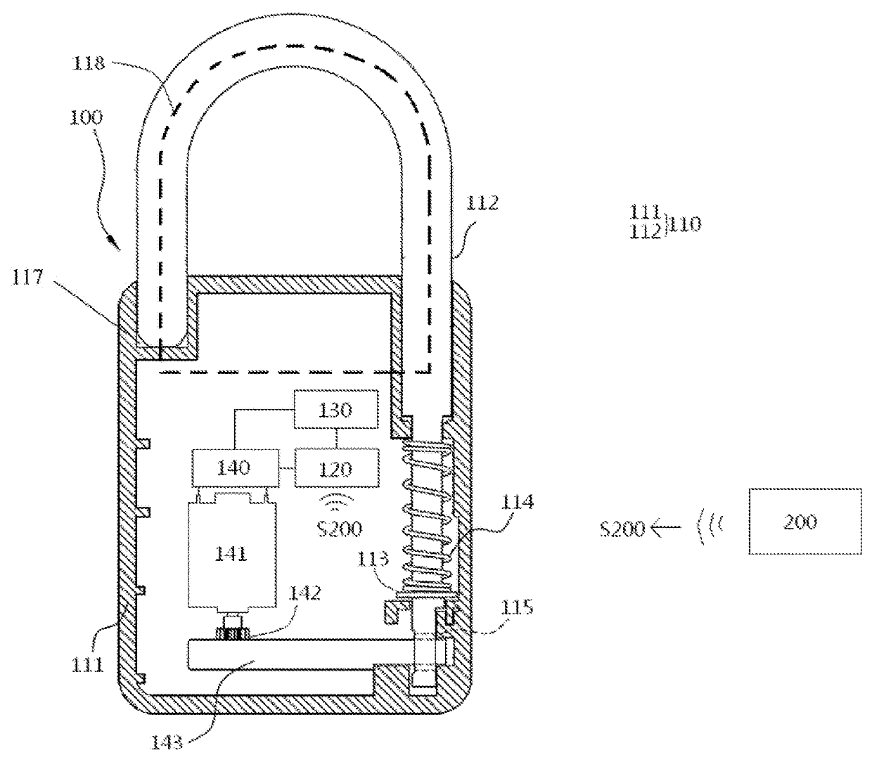 Lock system, electronic lock, and portable device with certification function and pairing method for the same