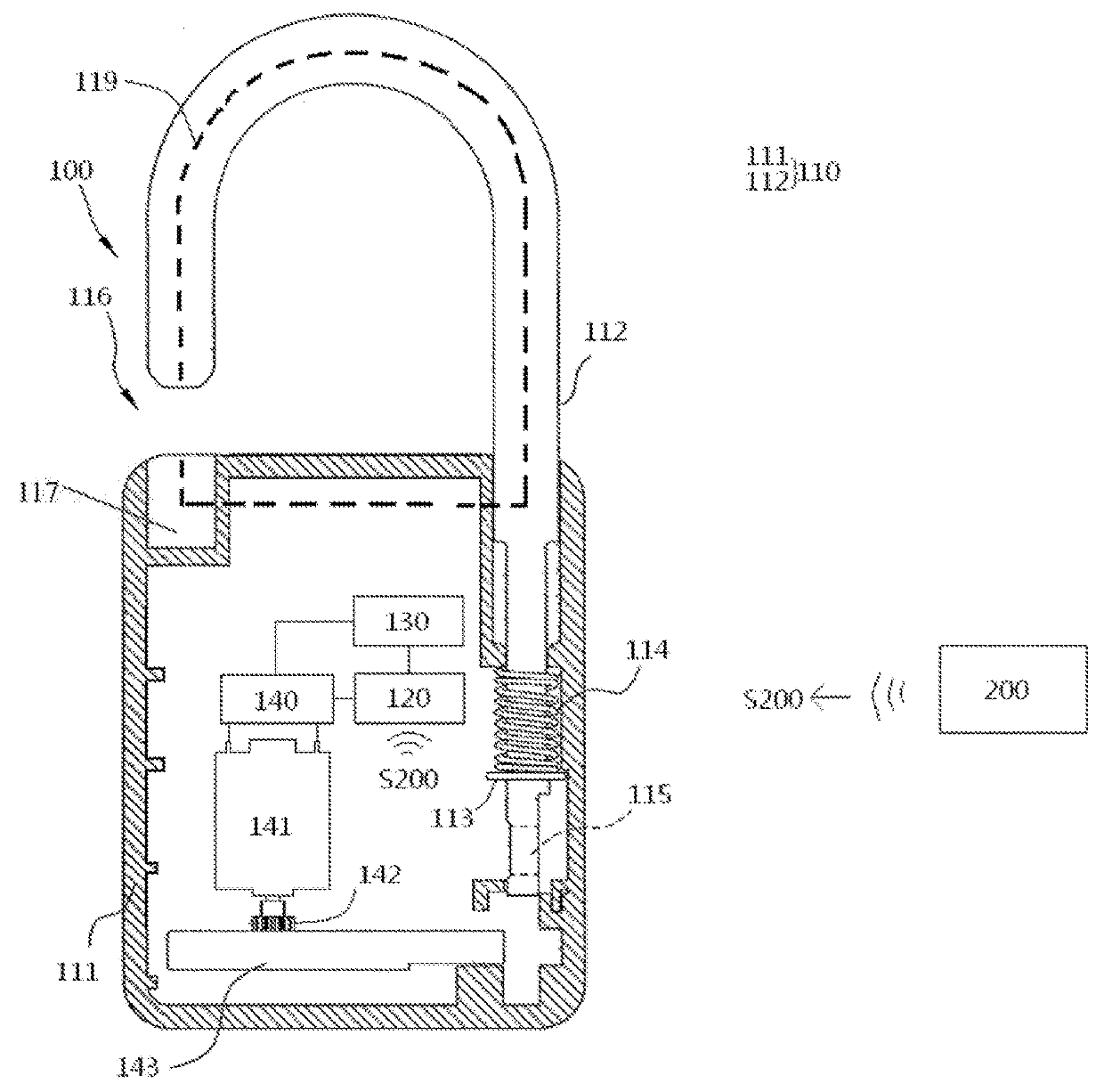 Lock system, electronic lock, and portable device with certification function and pairing method for the same