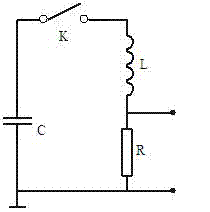 Lightning damped oscillation wave generator