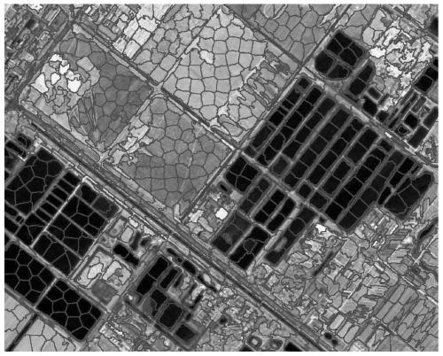 A high-resolution remote sensing image change detection method and system