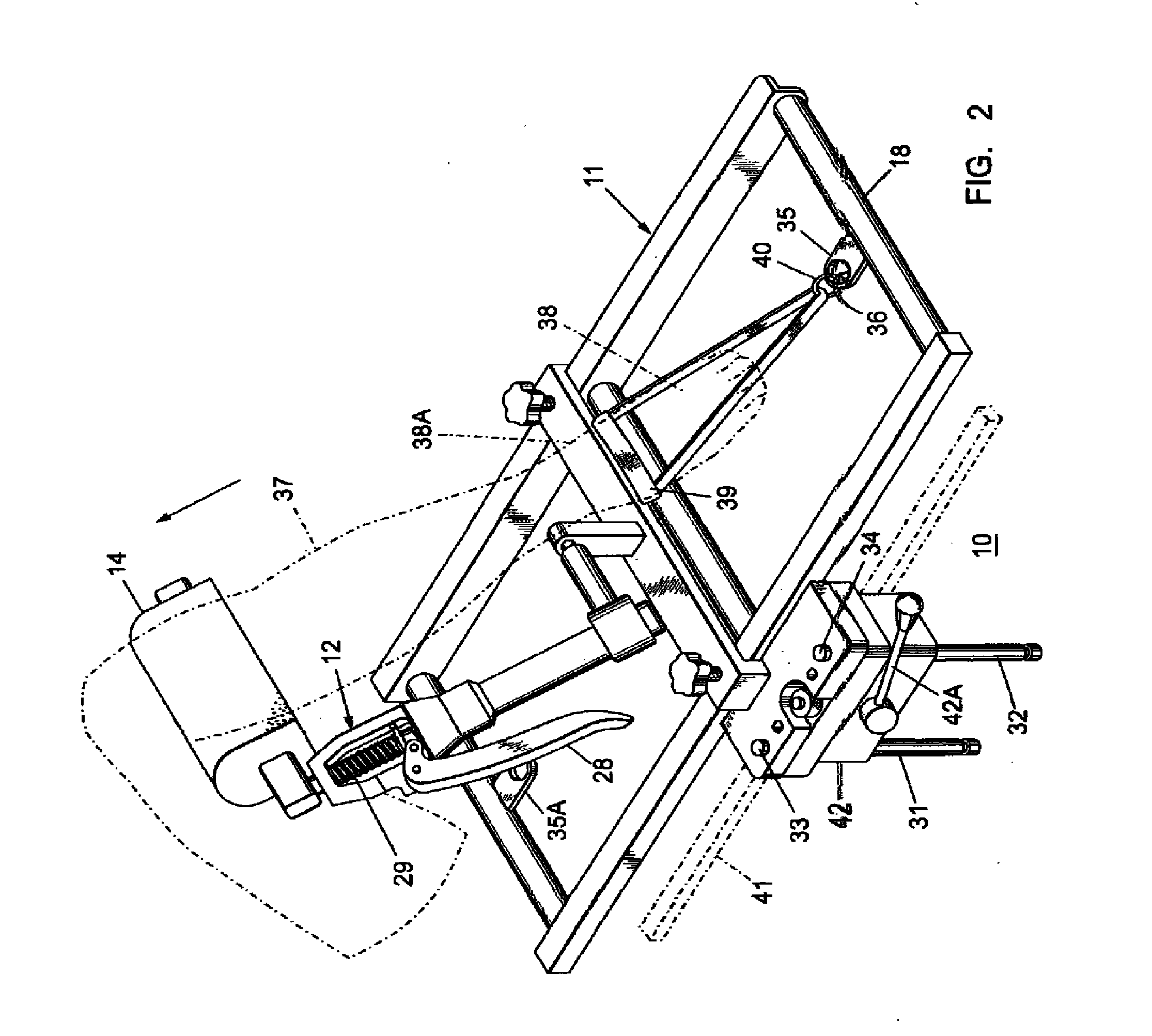 Boot for limb and ankle trauma surgery using modular distractor