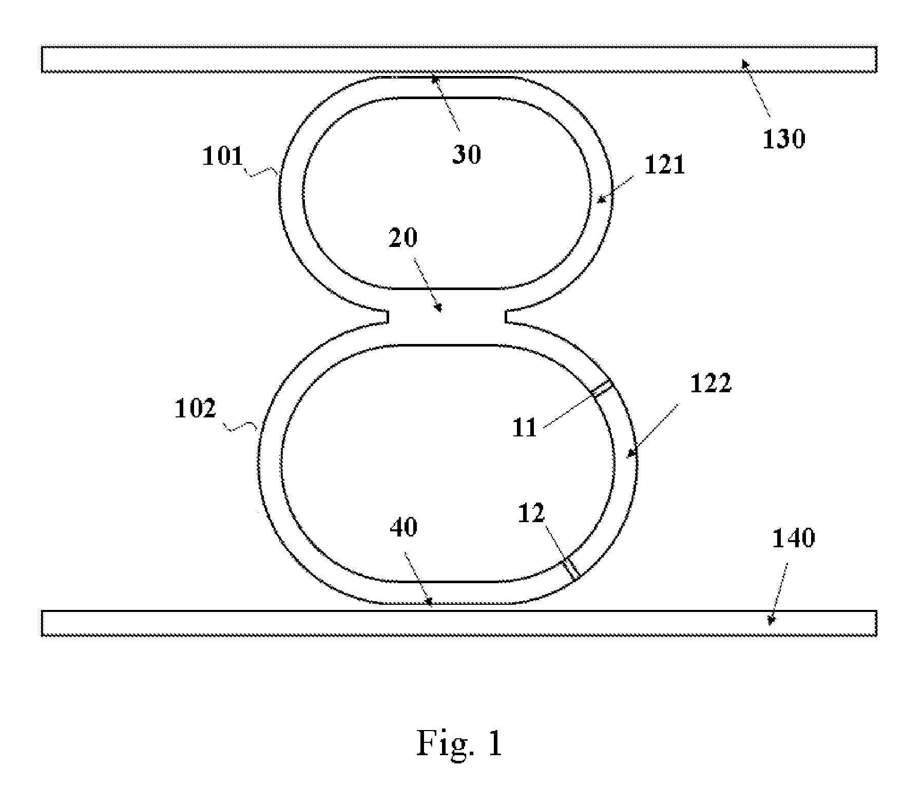 Wavelength switchable semiconductor laser using half-wave coupled active double-ring resonator