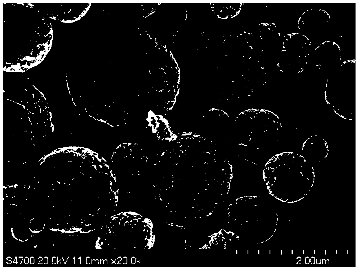 Preparation method and application of molecularly imprinted polymer microspheres