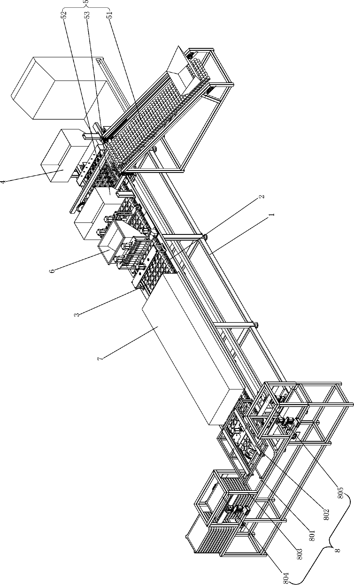 Fully-automatic production equipment for egg products