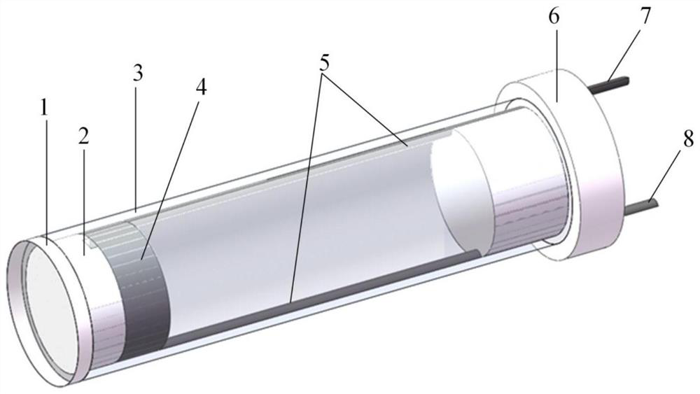 Pressure probe for measuring fluid pulse dynamic pressure