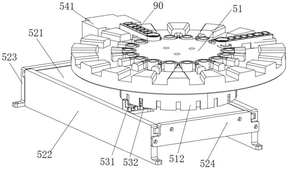 Reaction disc mechanism and full-automatic homogeneous chemiluminescence instant detection analyzer