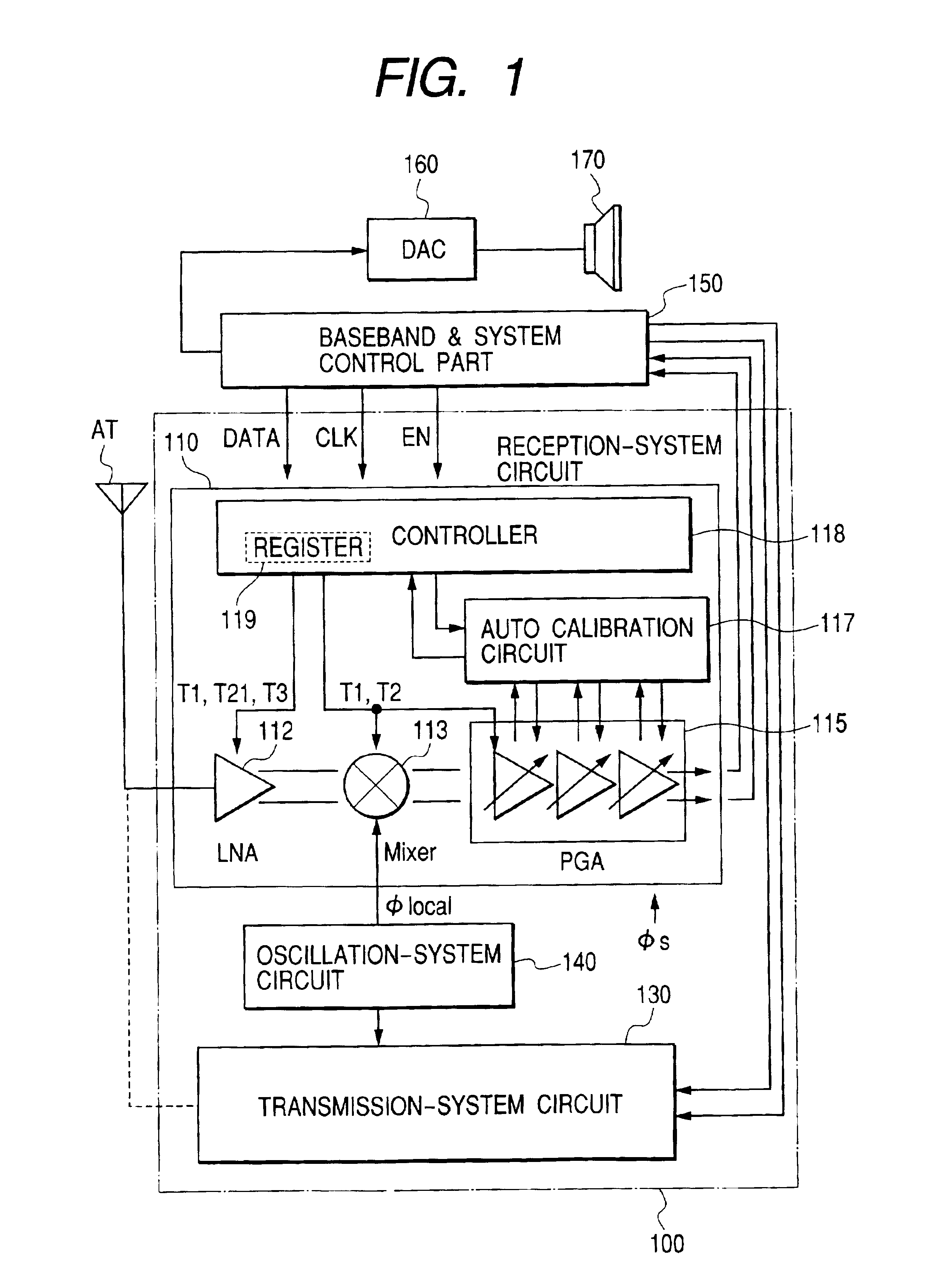 Signal processing semiconductor integrated circuit device and wireless communication system