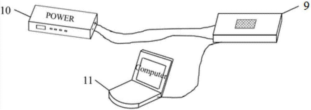 Programmable control micro-fluidic chip based on liquid-liquid electrowetting effect