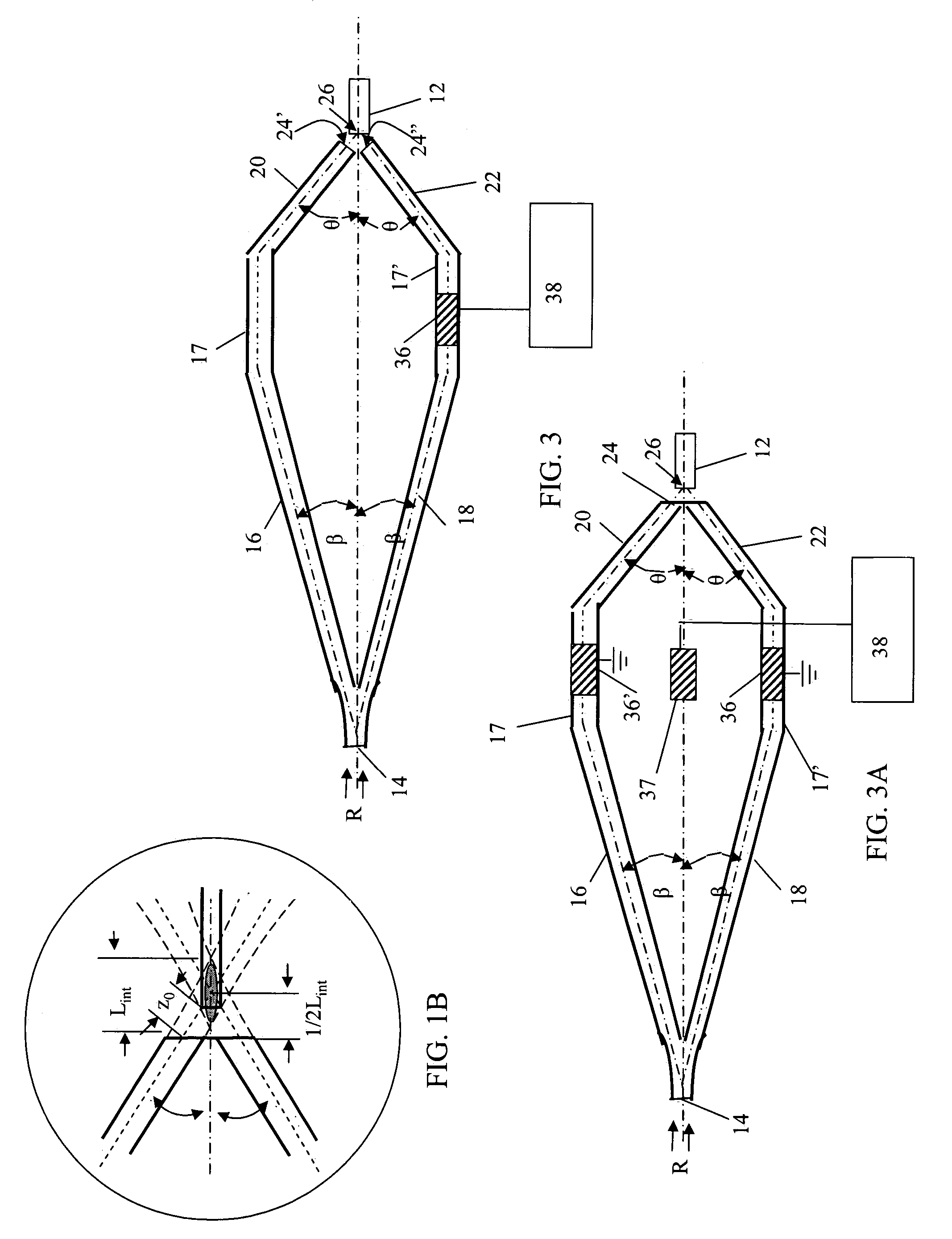 Optical coupling device for single mode optical fibers