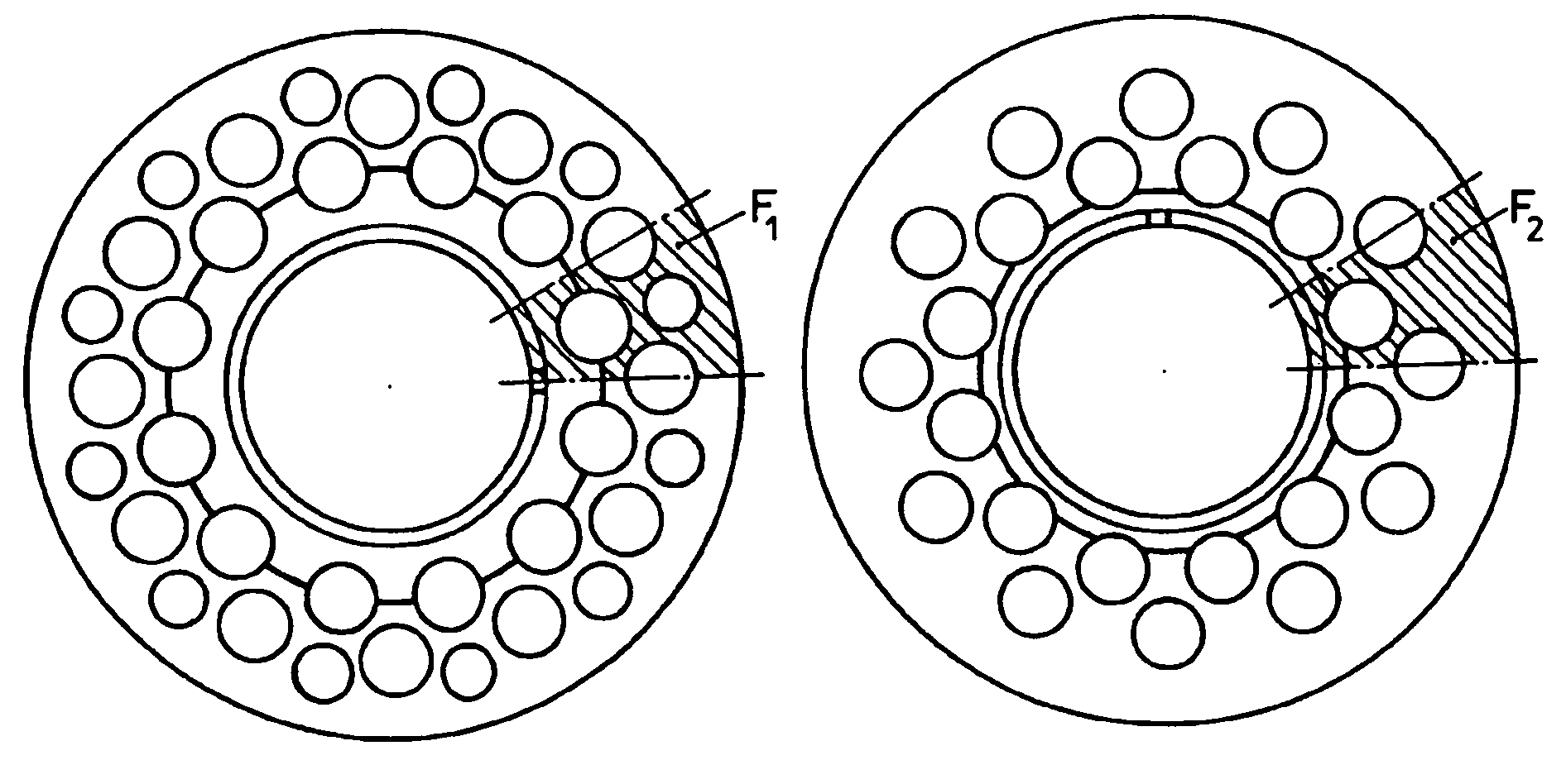 Pressure cylinder in the form of a hollow cylinder made of metal