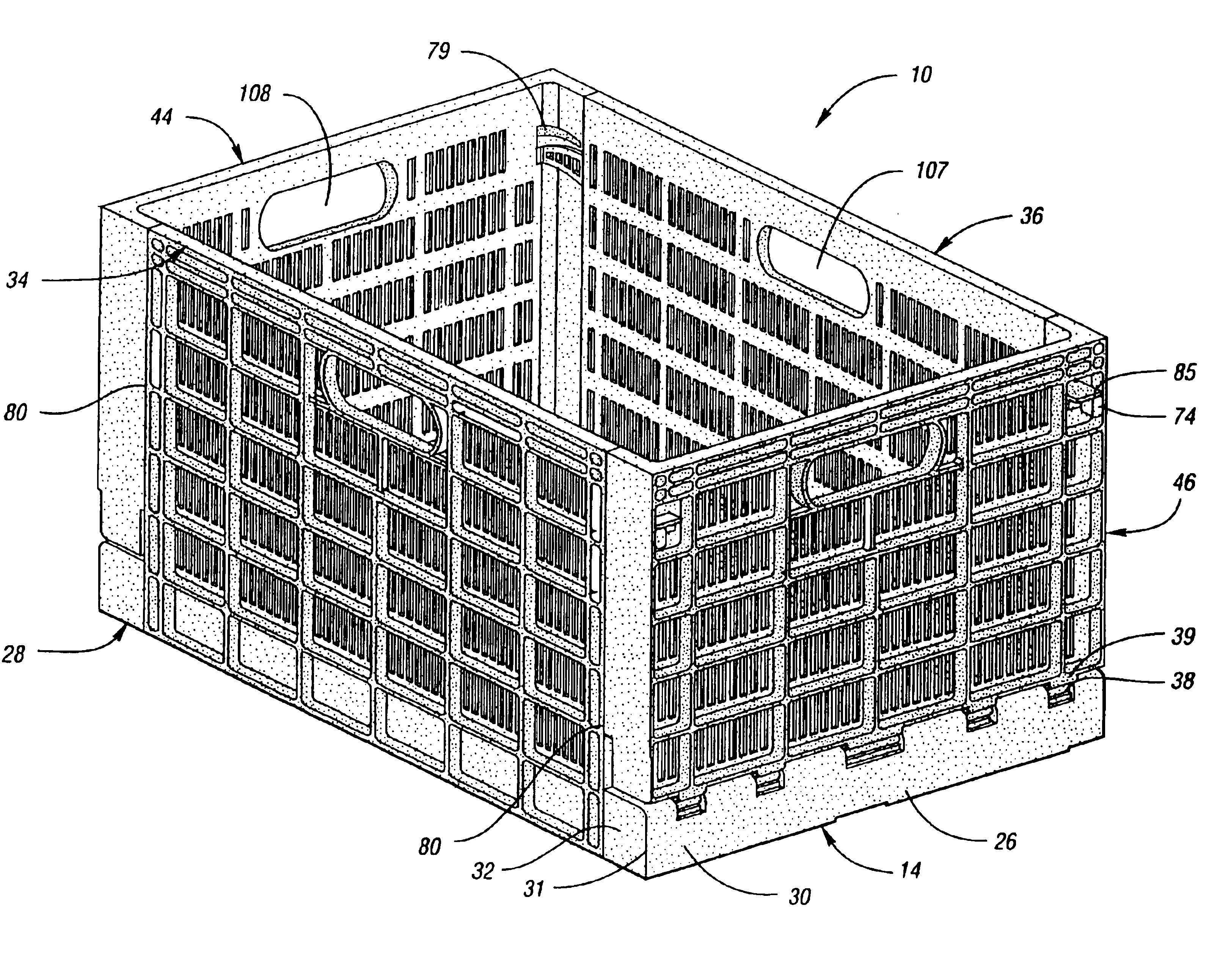 Collapsible container