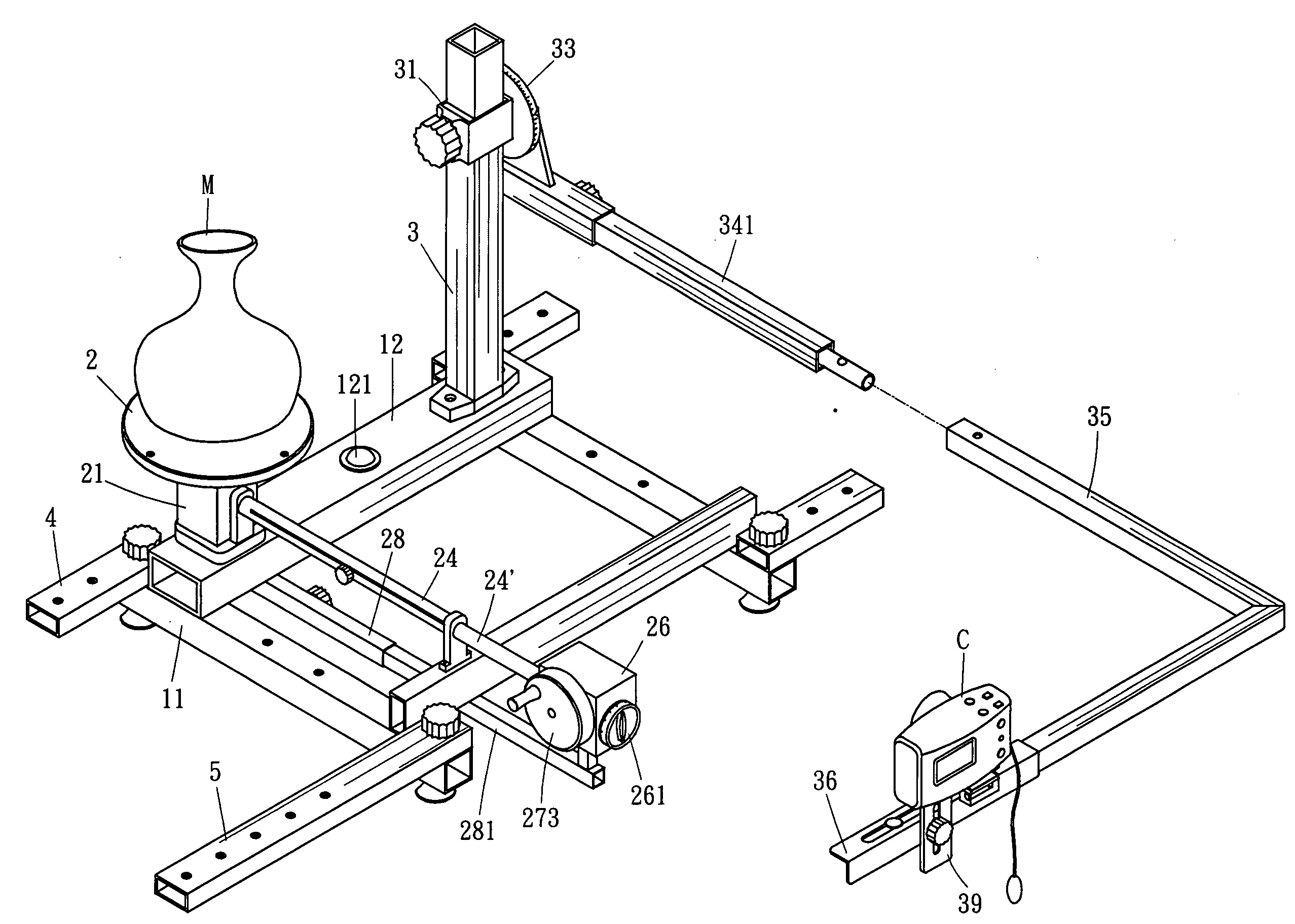 Three-dimensional photographic shelf