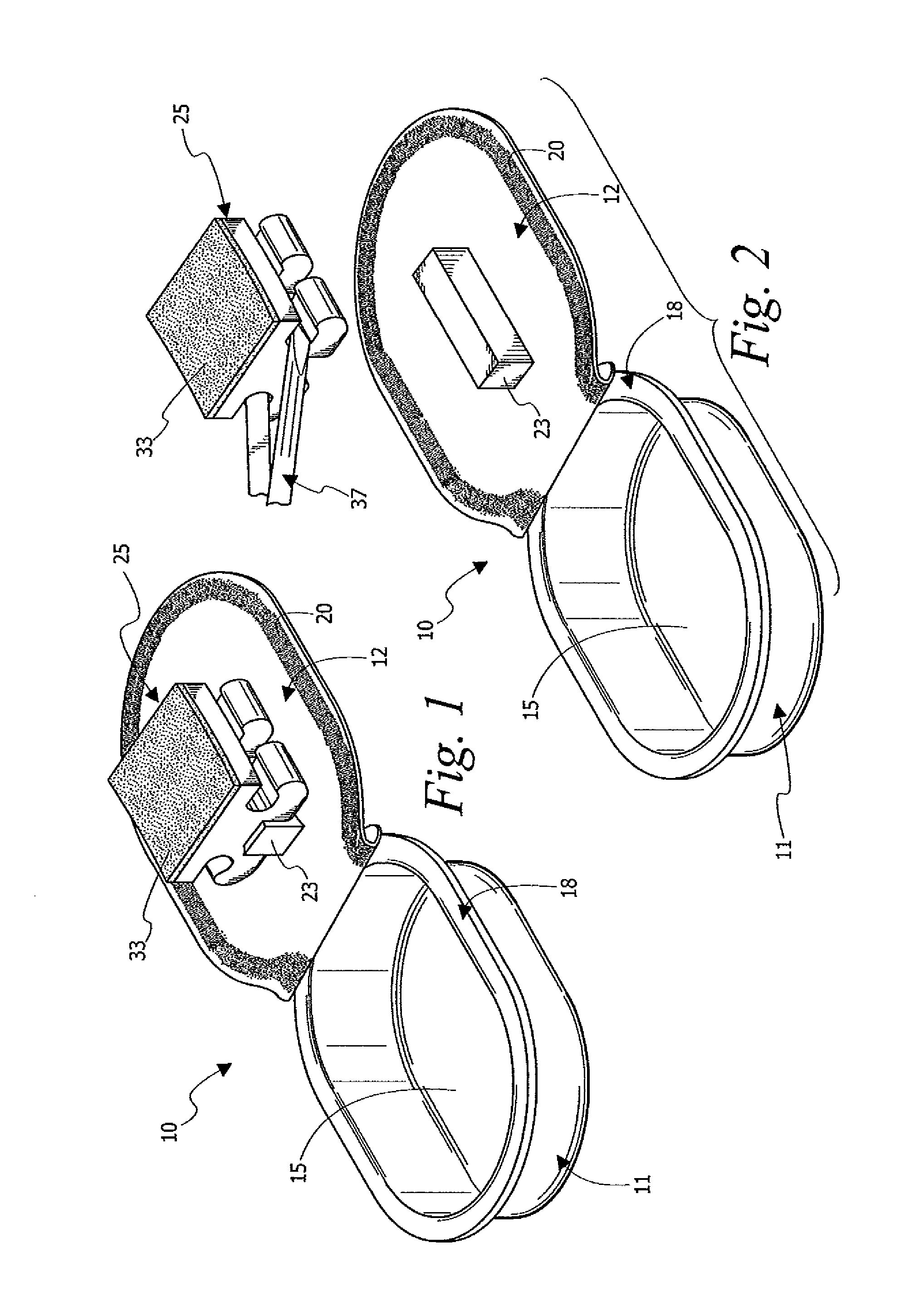 Pod for shipping prepasted orthodontic appliances