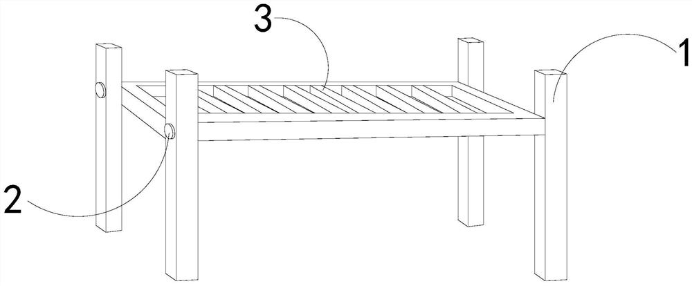 Glass lining equipment firing frame