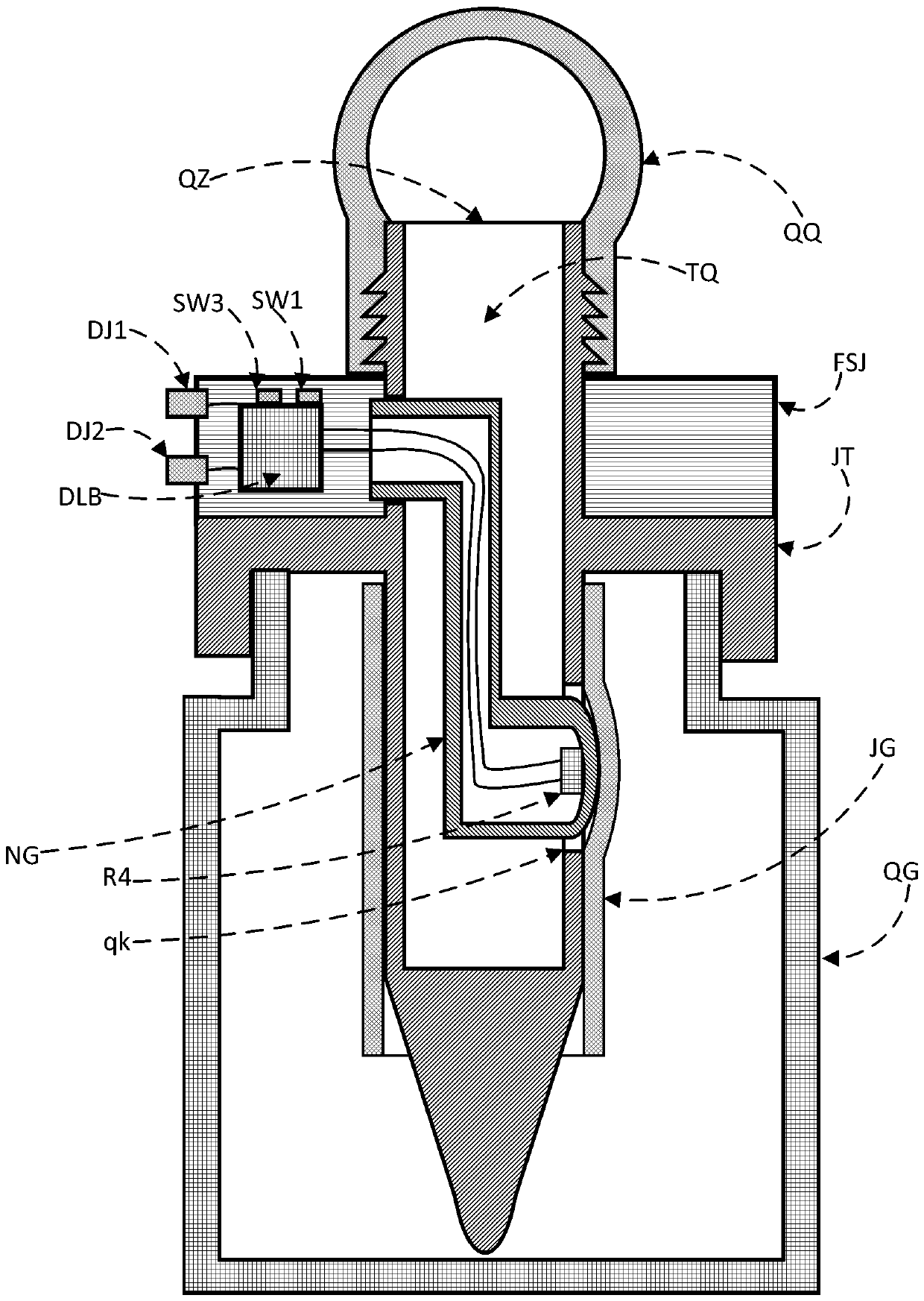 Environment-friendly freshwater fish catching device and fish cultivation system