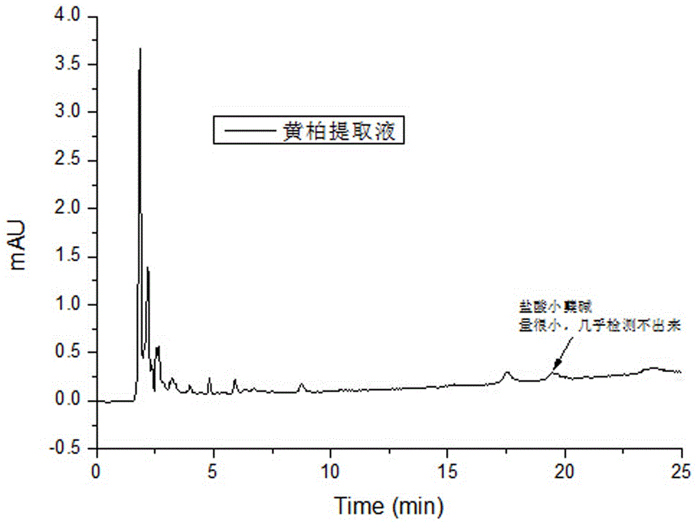 Method for preparing cortex phellodendri extract and application of cortex phellodendri extract composition prepared from cortex phellodendri extract in bacteriostatic agent