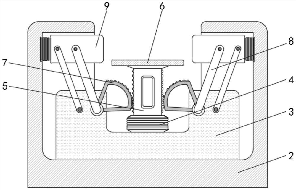 High-accuracy burr polishing mechanism used between gear teeth