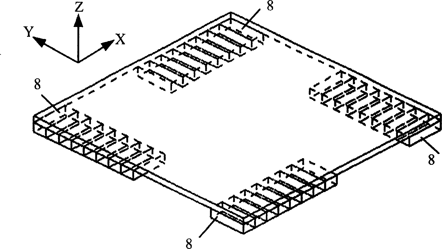 Dynamic magnetic synchronous surface motor