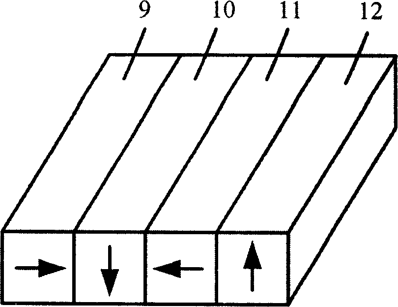 Dynamic magnetic synchronous surface motor