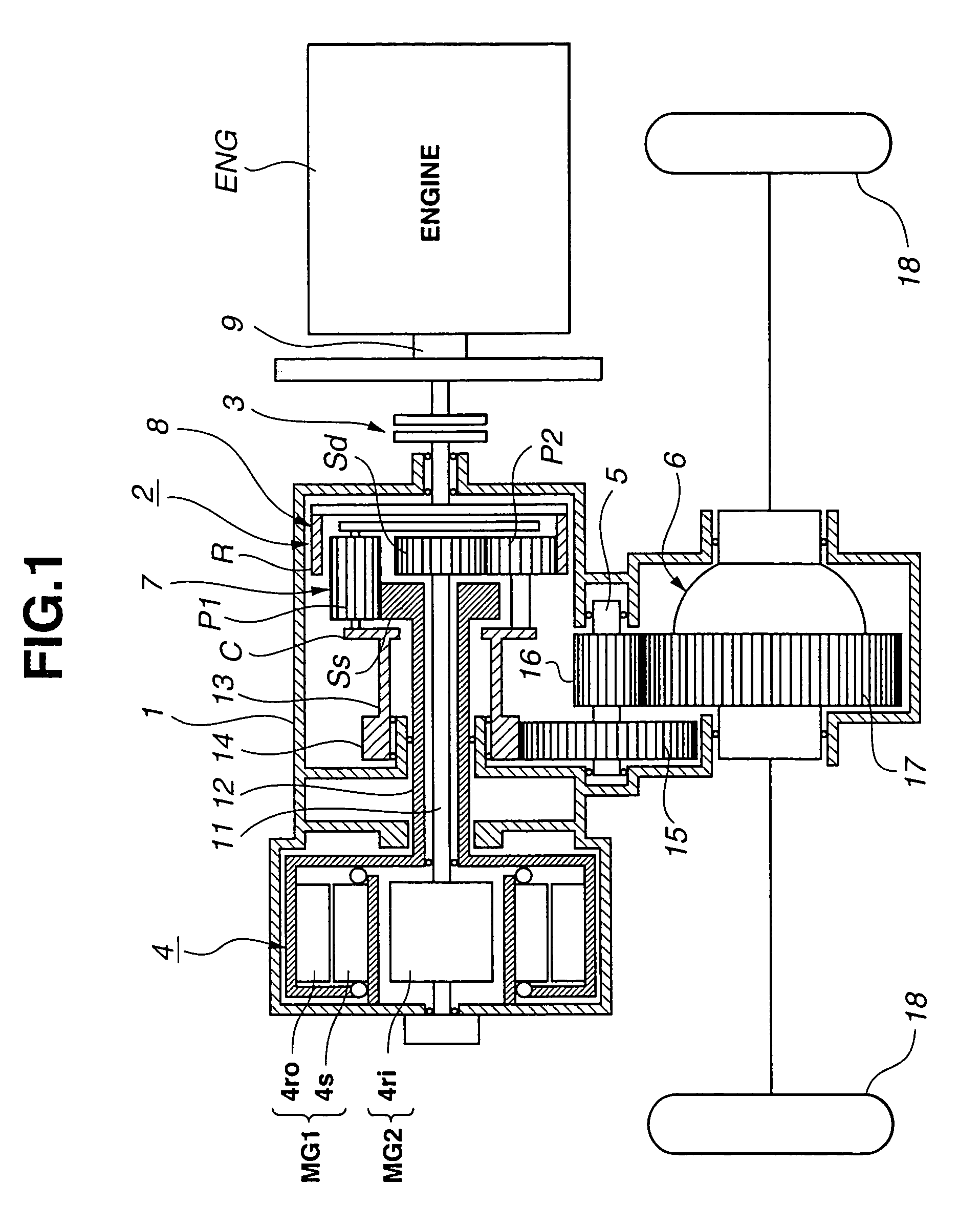 Hybrid transmission control system