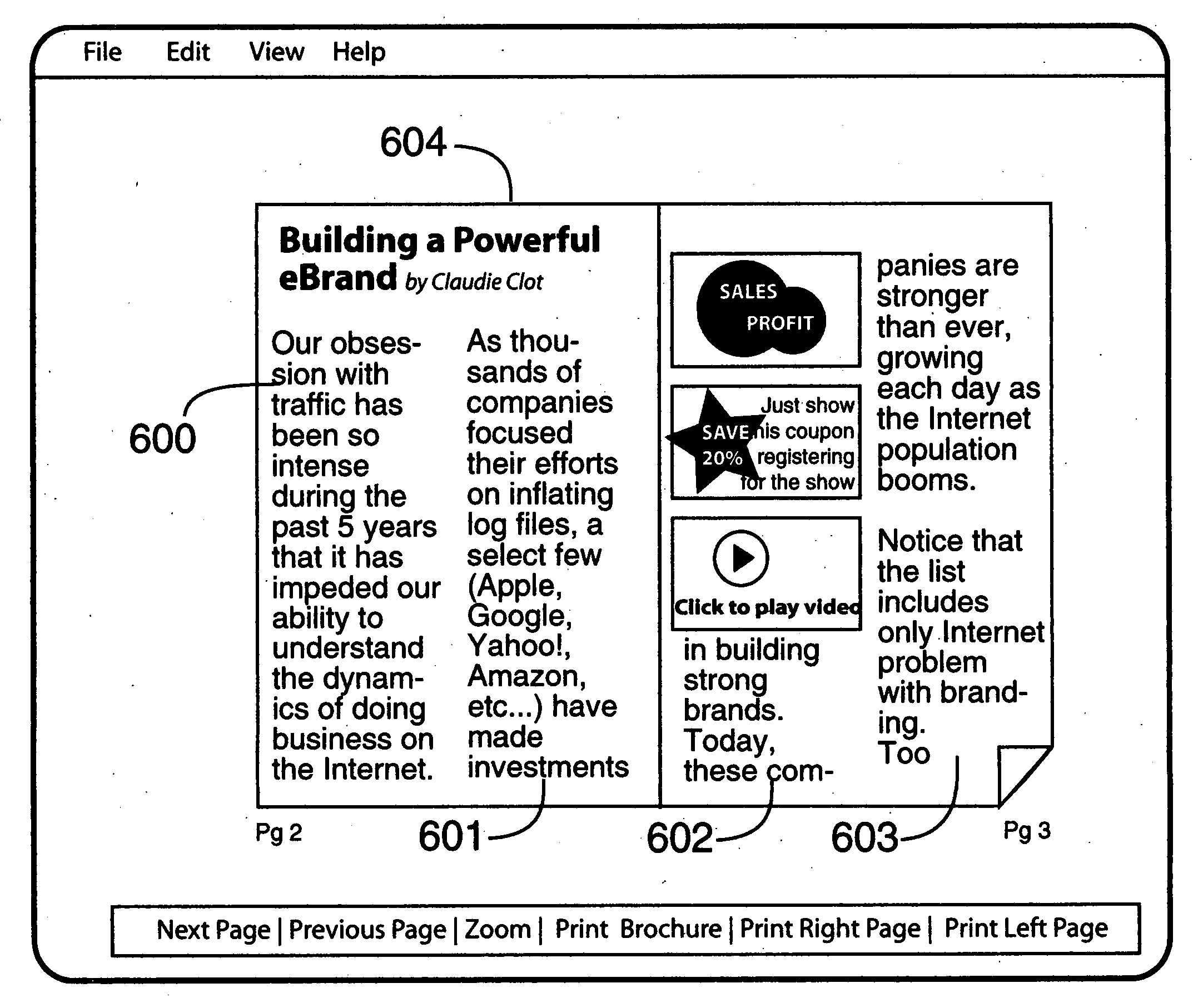 Methods for optimizing the layout and printing of pages of Digital publications.