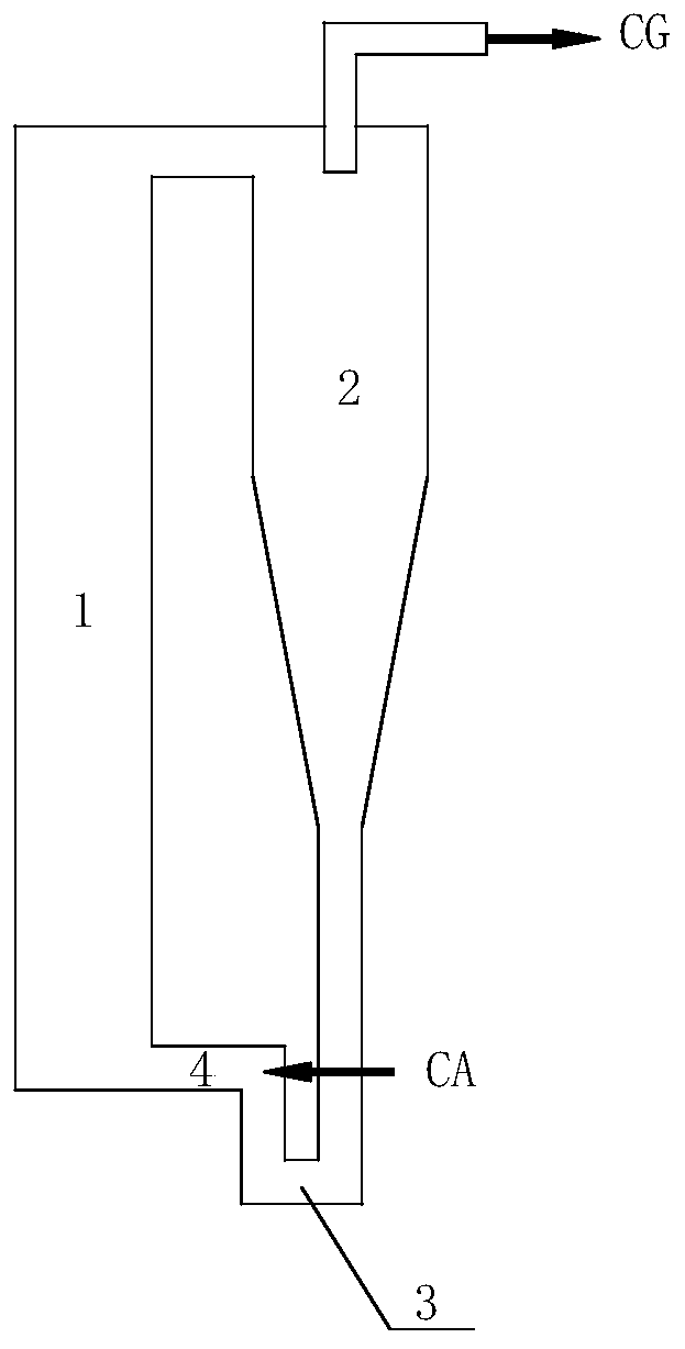 Pulverized coal preheating burner and pulverized coal preheating combustion method