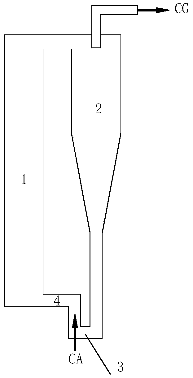 Pulverized coal preheating burner and pulverized coal preheating combustion method