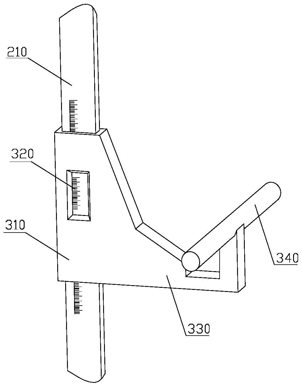 A high-speed wind tunnel UAV launch test mechanism