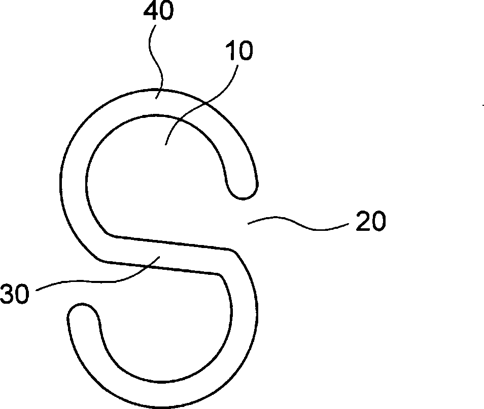 Fiber with modified cross section and fiber for artificial hair formed of the same