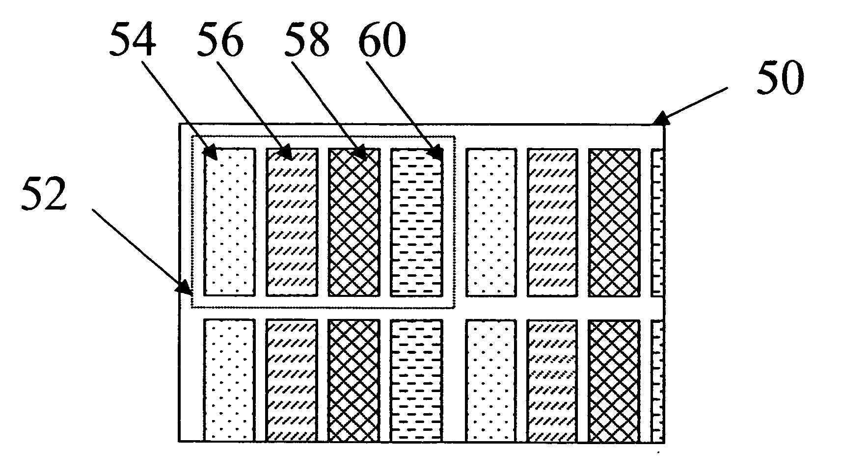 Color OLED display with improved power efficiency