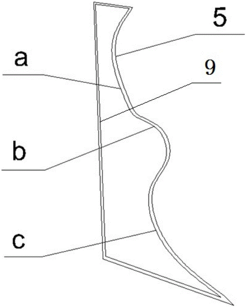 Low-position illumination lamp for tunnel