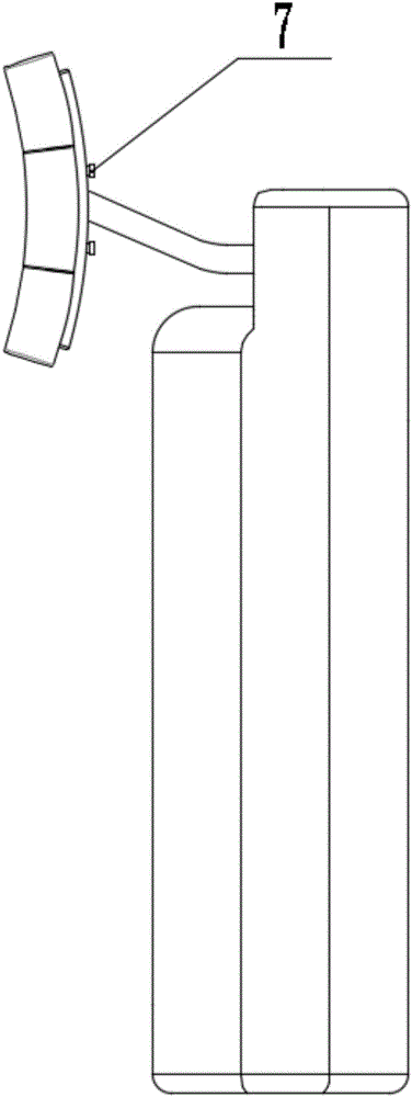 Meibomian gland massaging apparatus