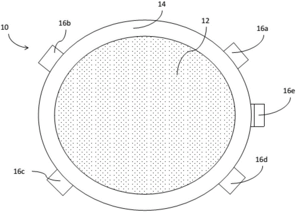 Improved annular wearable touch display device