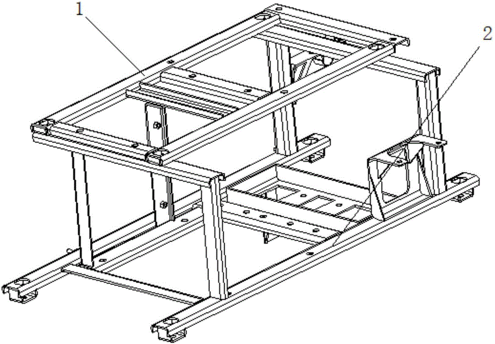 Installing support of electronic control system