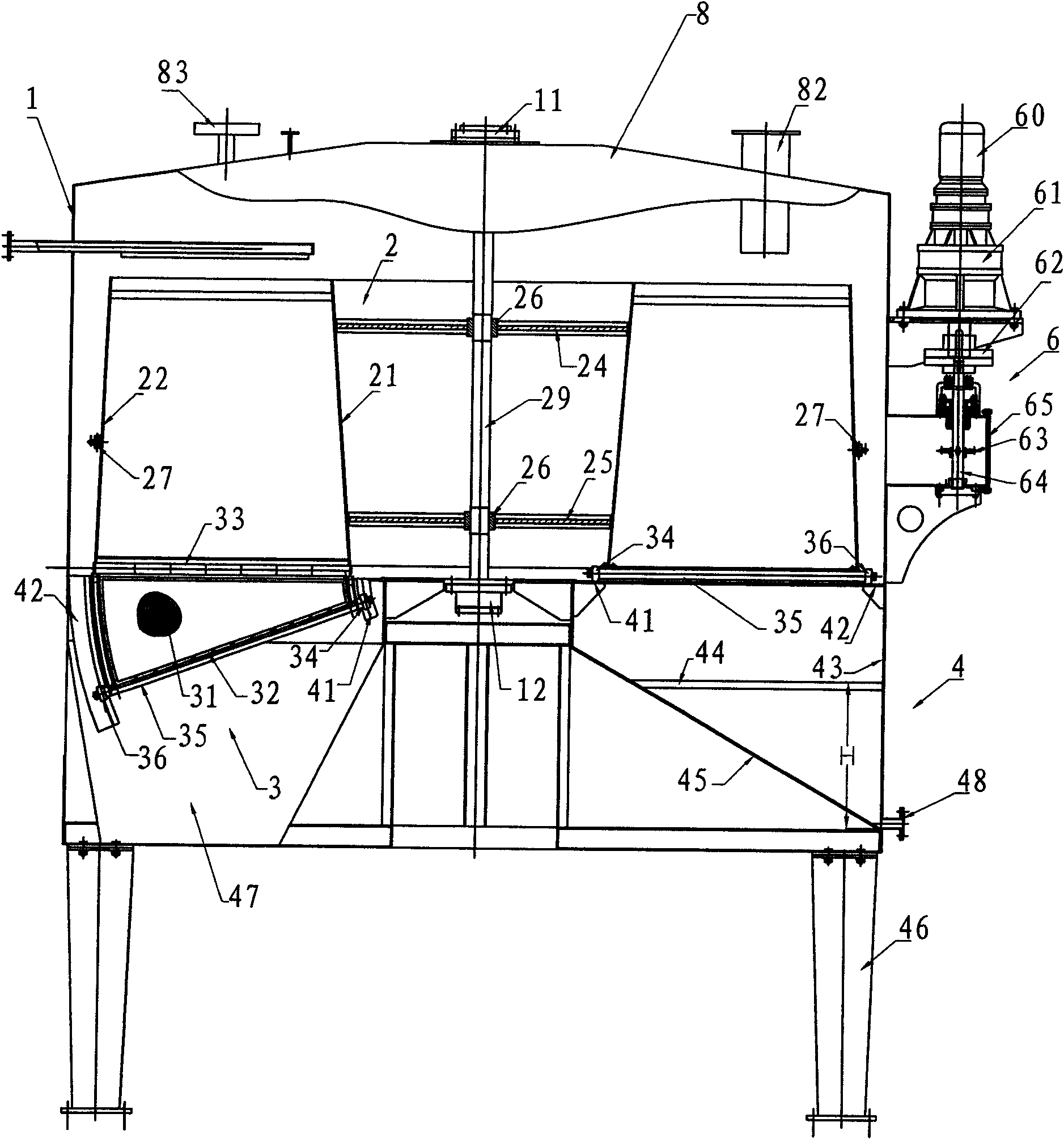 Countercurrent extractor