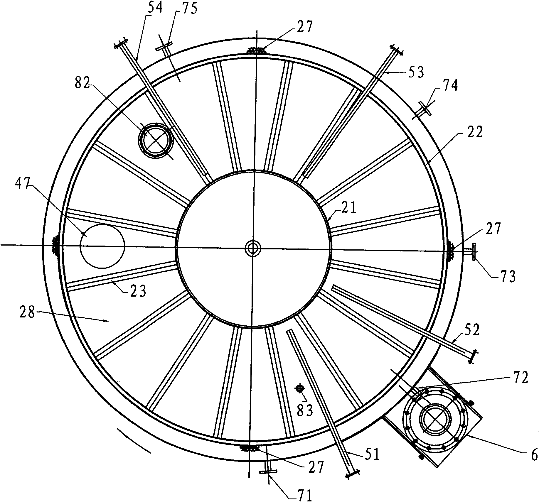 Countercurrent extractor