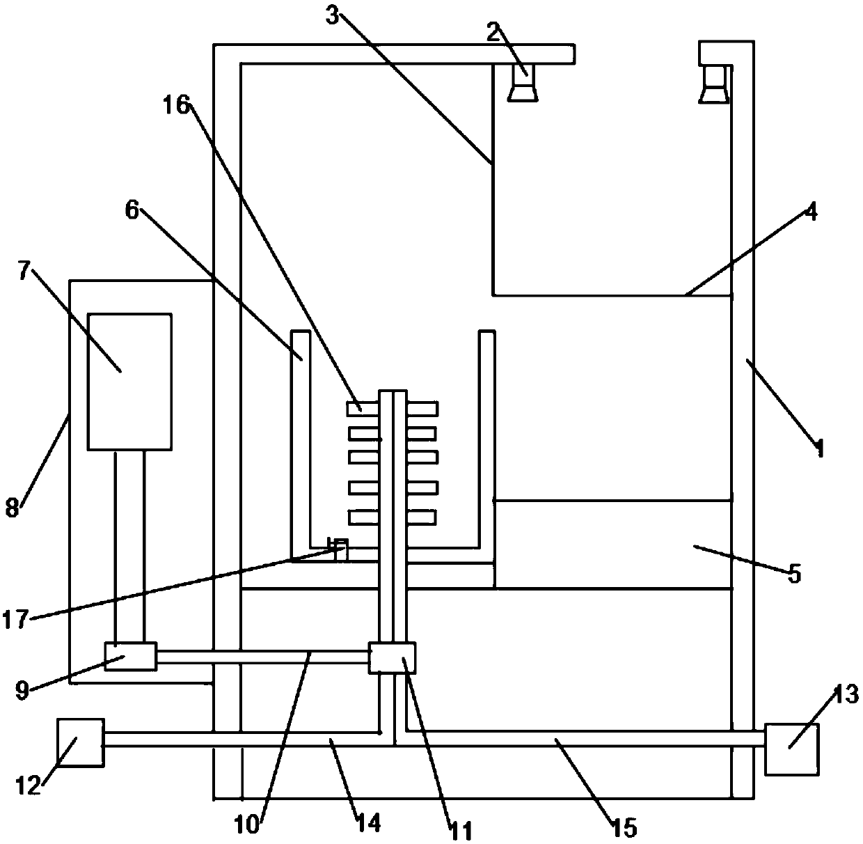 Sterilizing device for medical instruments in delivery rooms