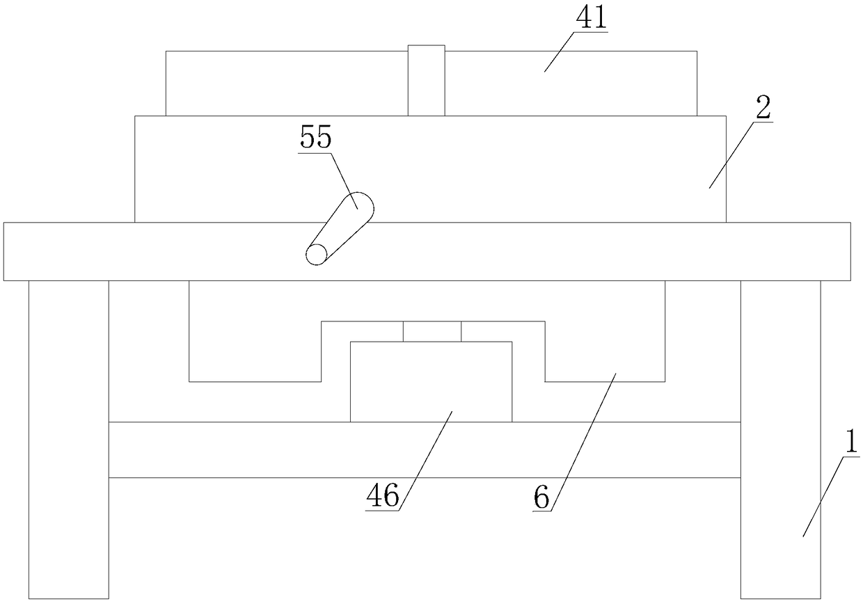 Material sieving device and operation method thereof