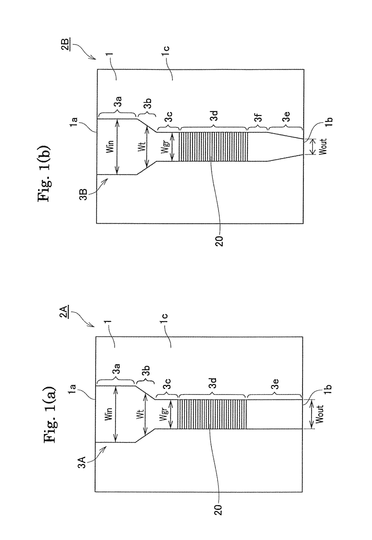 Grating element and external resonator type light emitting device