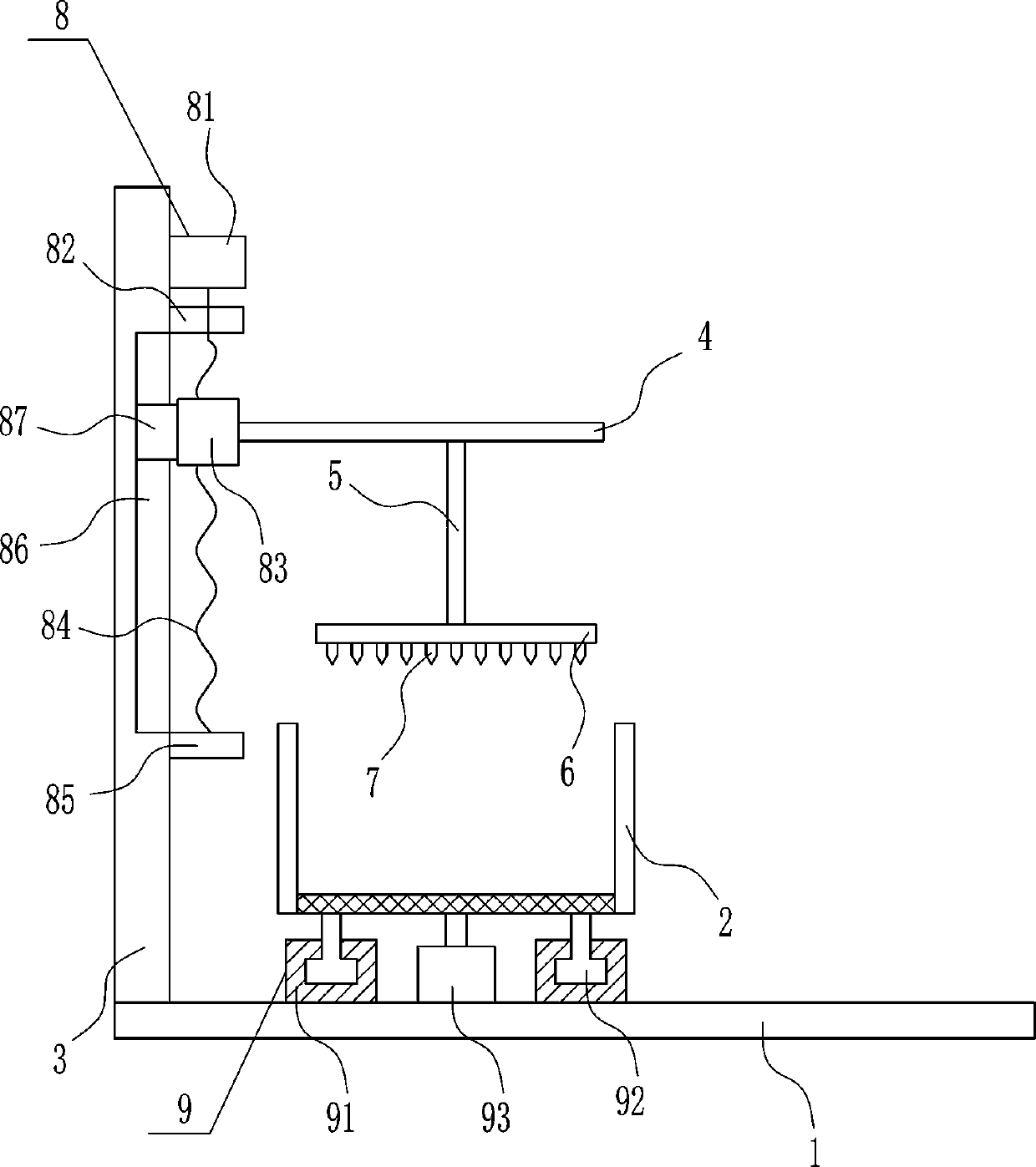 An integrated device for pasture cutting and cleaning for livestock