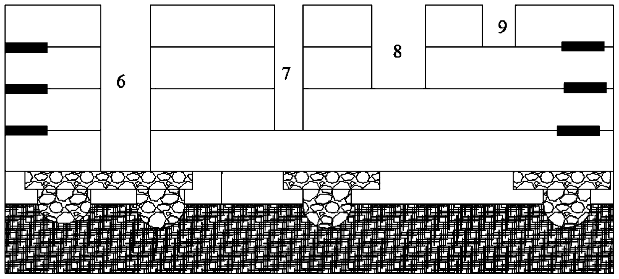 Preparation method of silicon through hole interconnection structure