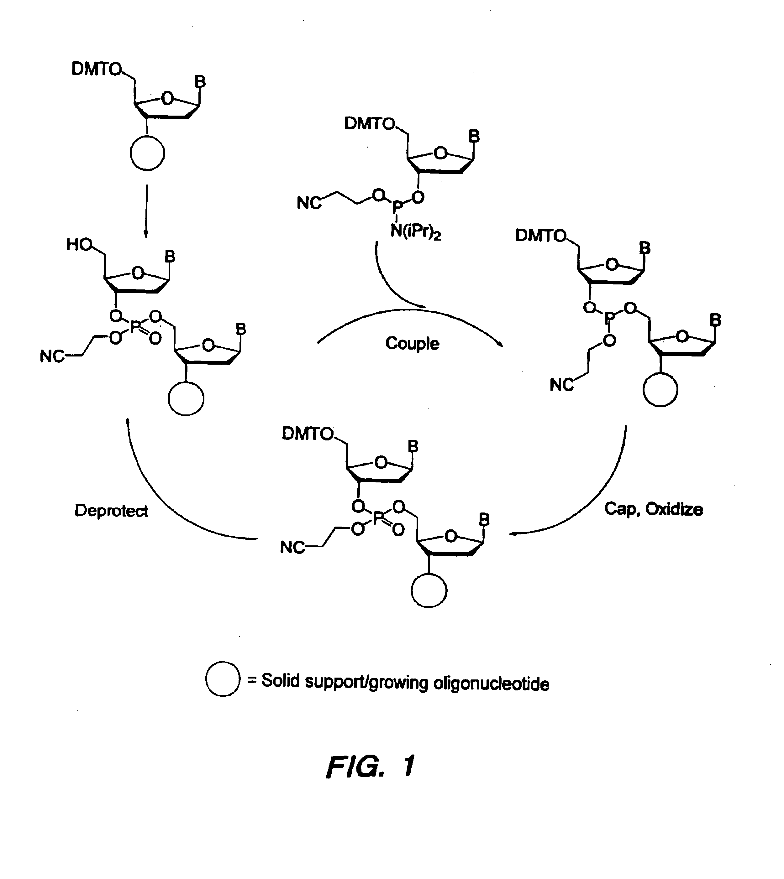 Method of synthesizing polynucleotides using ionic liquids