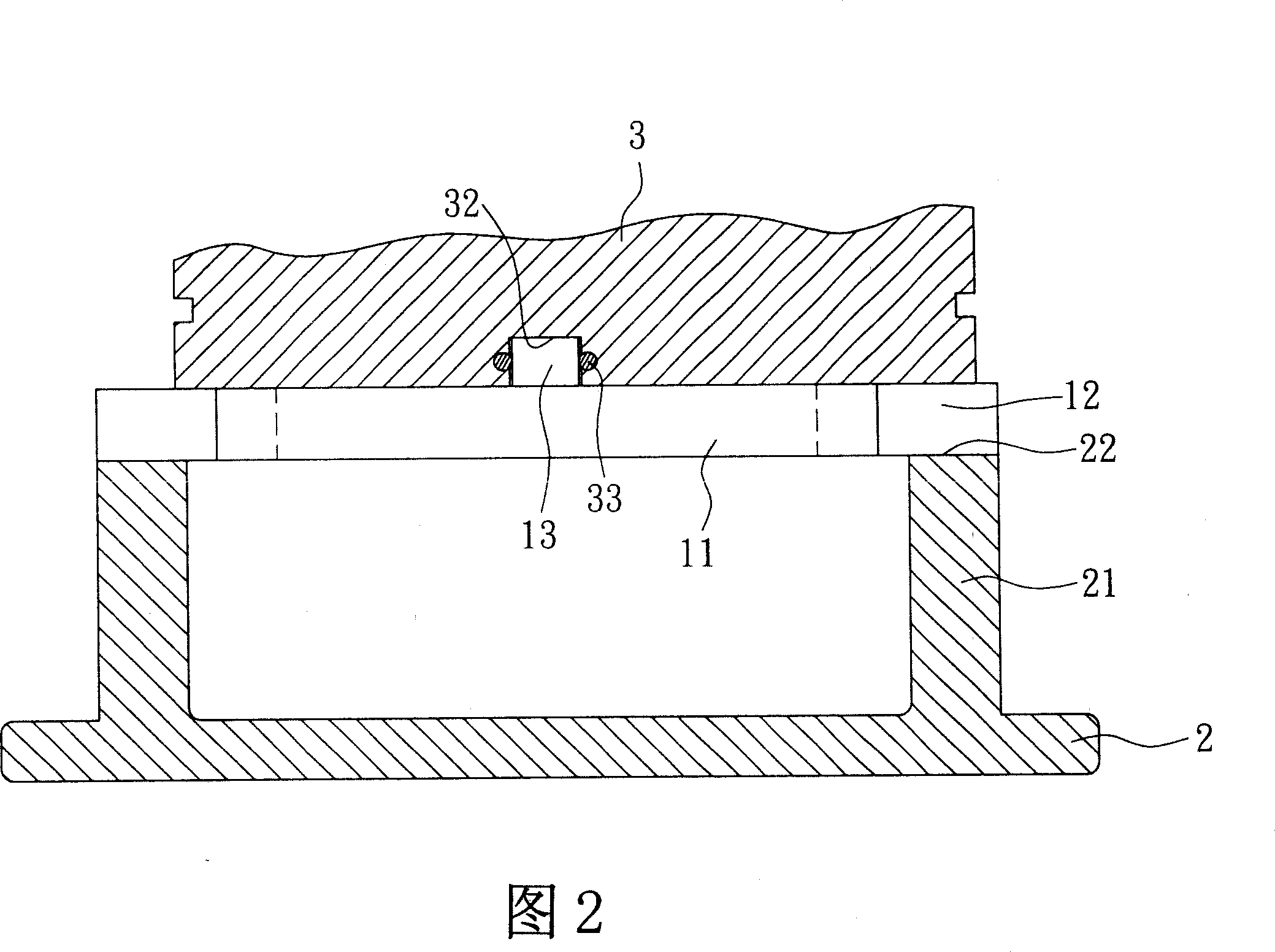 Compressor with stably translational dynamic scroll