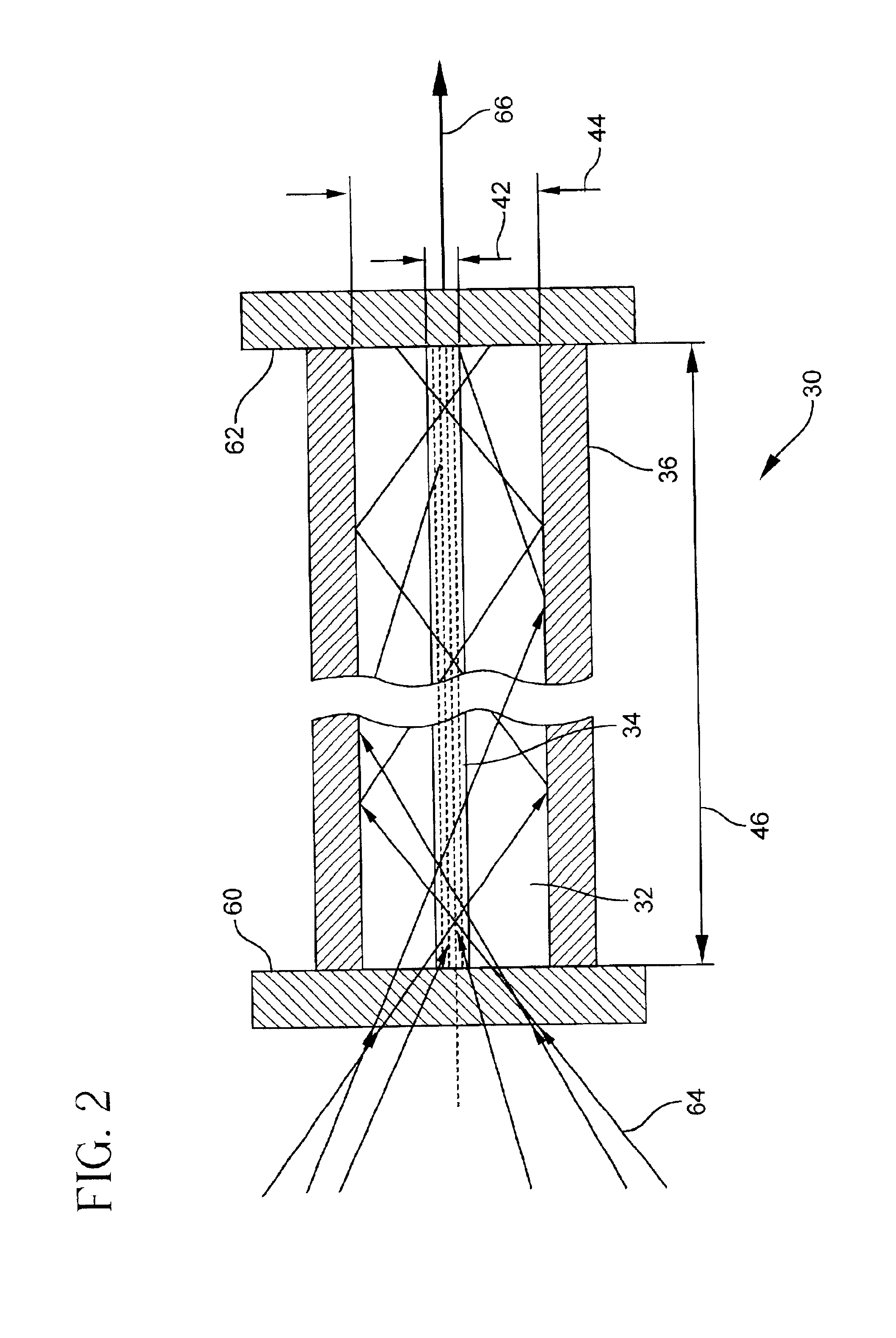 Cladding-pumped 3-level fiber laser/amplifier