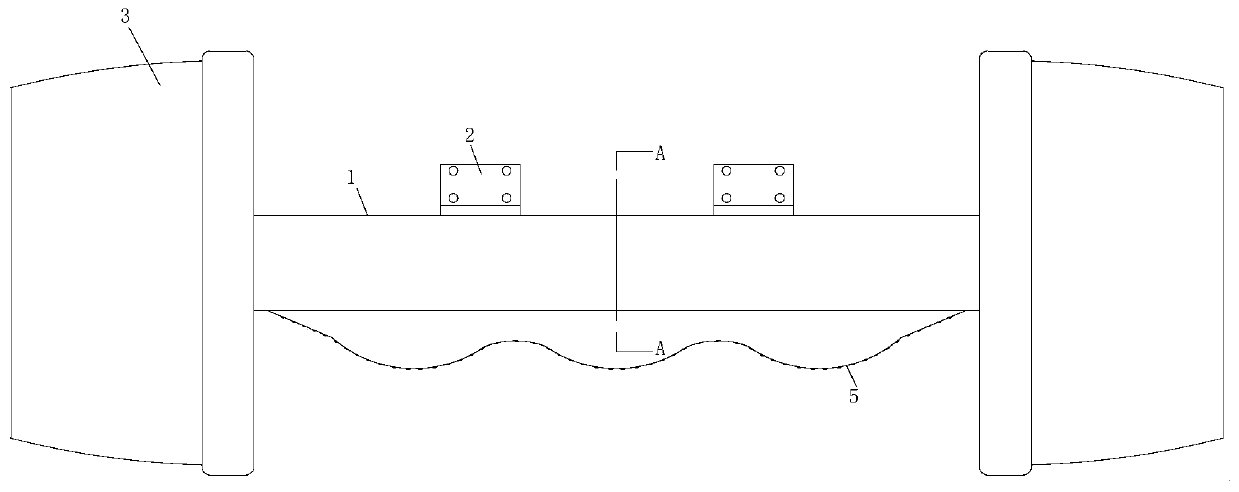 Automobile front axle